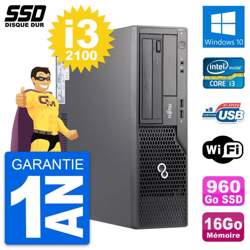 Fujitsu Esprimo E500 E85+ DT Desktop Computer