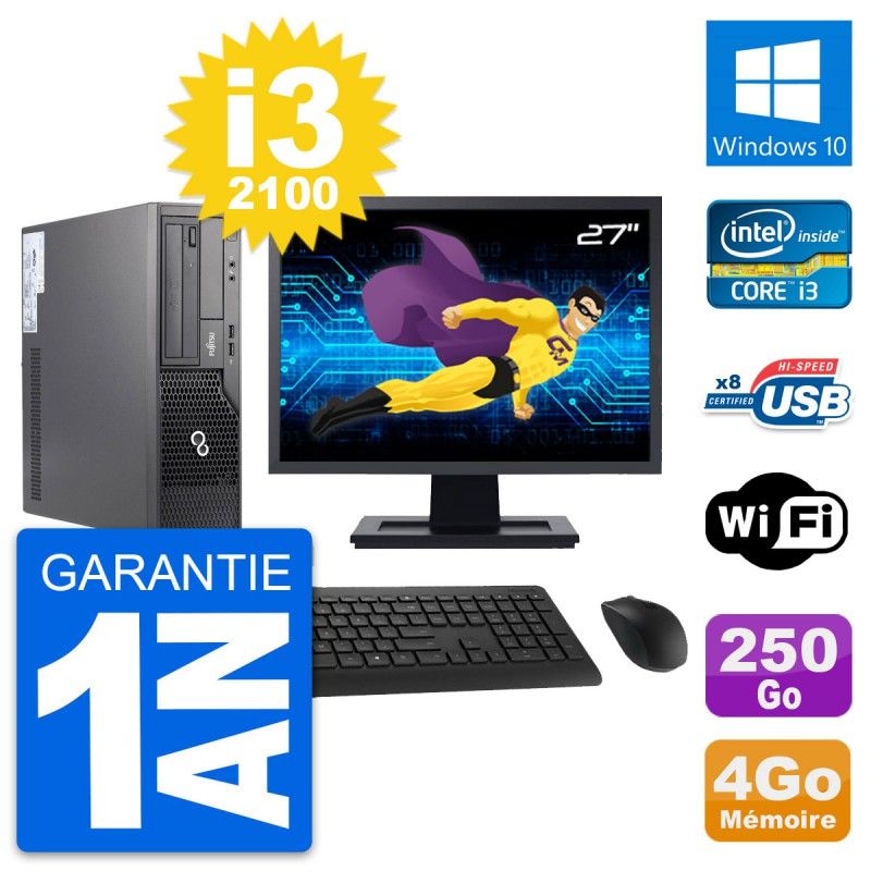 Fujitsu E500 DT 27-Inch All-in-One PC