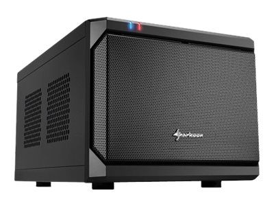 Sharkoon QB ONE - ITX Mini-Tower Case - Black - USB/Audio