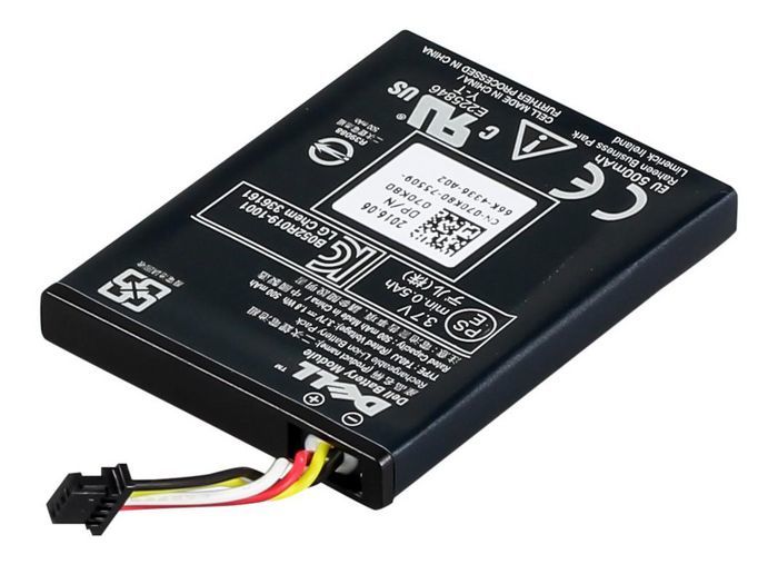 Dell Primary Battery - RAID Controller Backup Battery - Lithium Ion - 1 Cell - 2.6Wh - For Dell PERC H710, H710P, H810