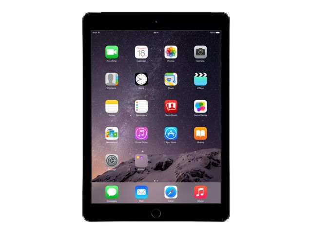 Apple iPad Air 2 Wi-Fi + Cellular 128GB Gray Retina 9.7-inch