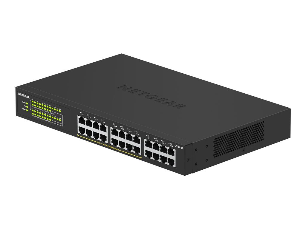 Netgear GS324P - 16-Port PoE+ Switch