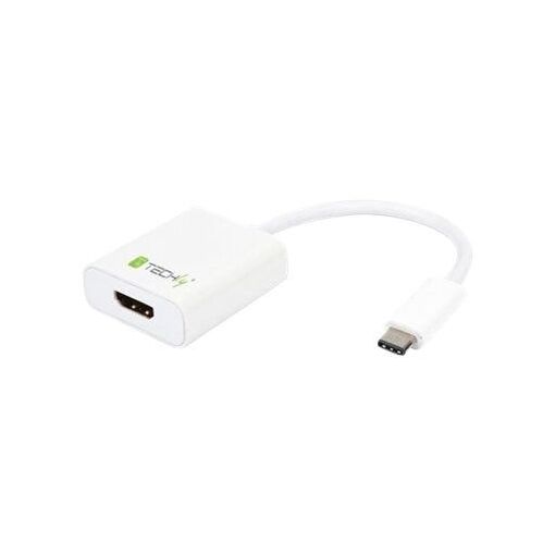 Adaptateur vidéo externe IC Intracom - USB-C 3.1 Gen 1 à HDMI - Blanc
