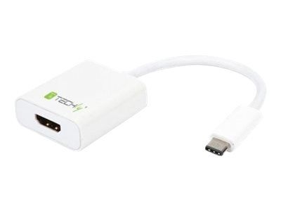 Adaptador de vídeo externo IC Intracom - USB-C 3.1 Gen 1 a HDMI - Blanco