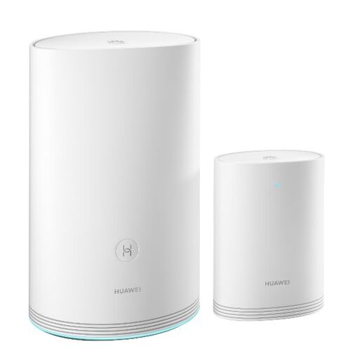 Routeur Huawei WiFi Q2 Pro (1 Base + 1 Satellite) Gigabit Ethernet Bi-bande (2,4 GHz / 5 GHz) Blanc