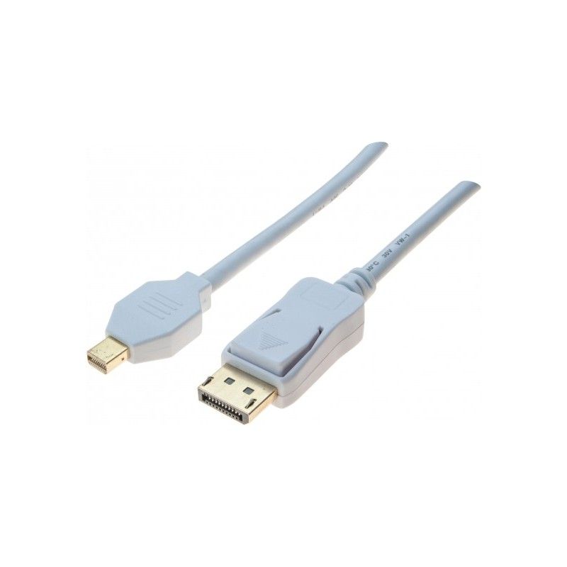 Cable de DisplayPort 1.2 / Mini DisplayPort bidireccional de Accessoire neumático - 5M (Blanco)