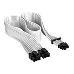 Corsair 12+4pin PCIe Gen5 Type-4 Power Cable, White