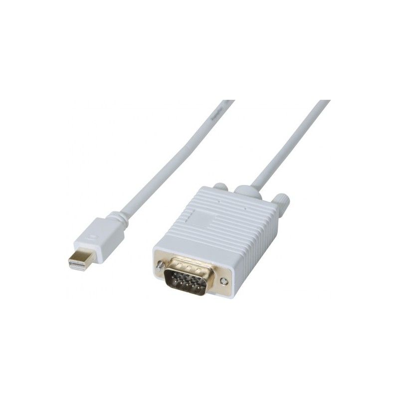 Mini DisplayPort to VGA Converter Cable 2m