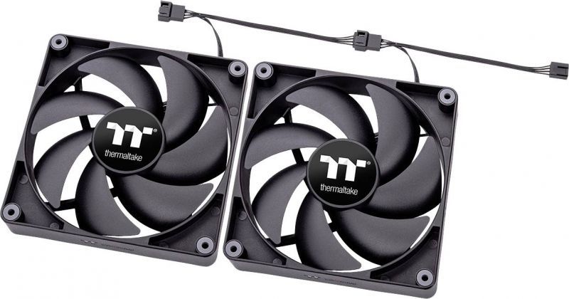 Ventilateurs de refroidissement Thermaltake TT CT120 (lot de 2)