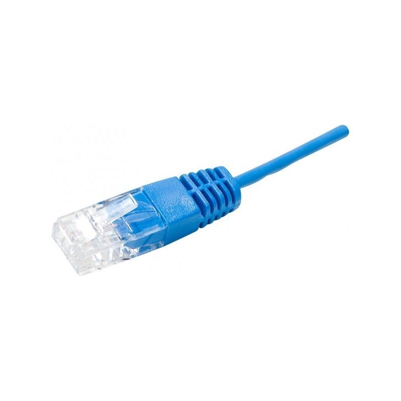 Dexlan 1 Pair UTP Cable Blue RJ45/RJ45 - 100 Ohms, 1M