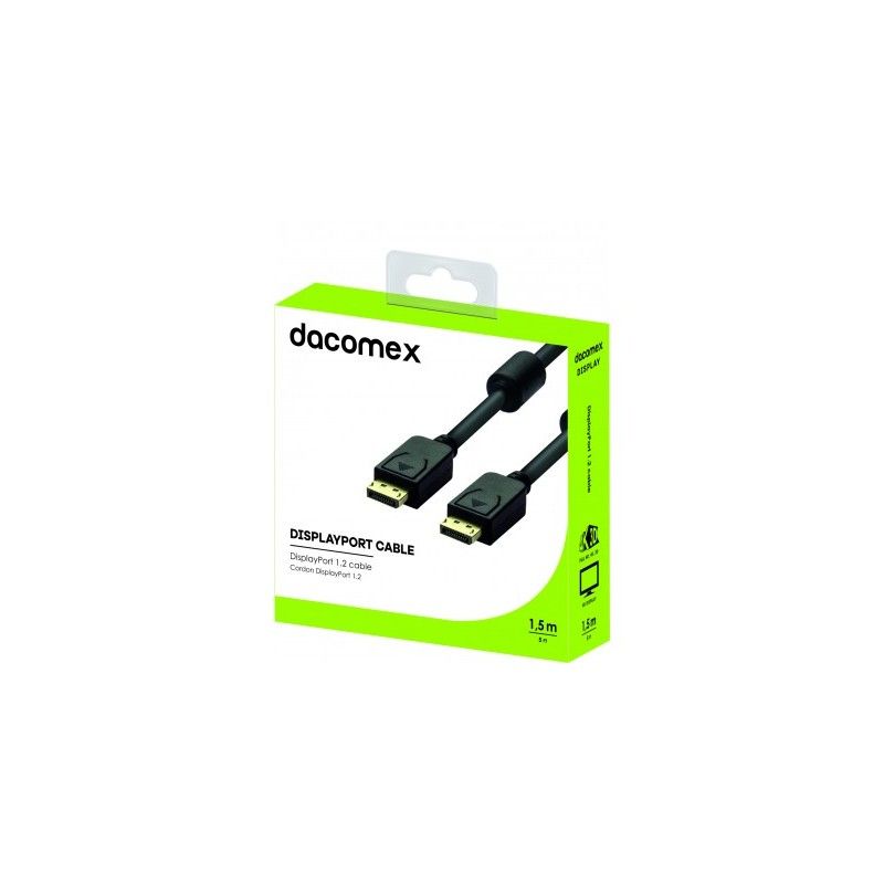 DACOMEX DisplayPort 1.2 Cable - 5ft