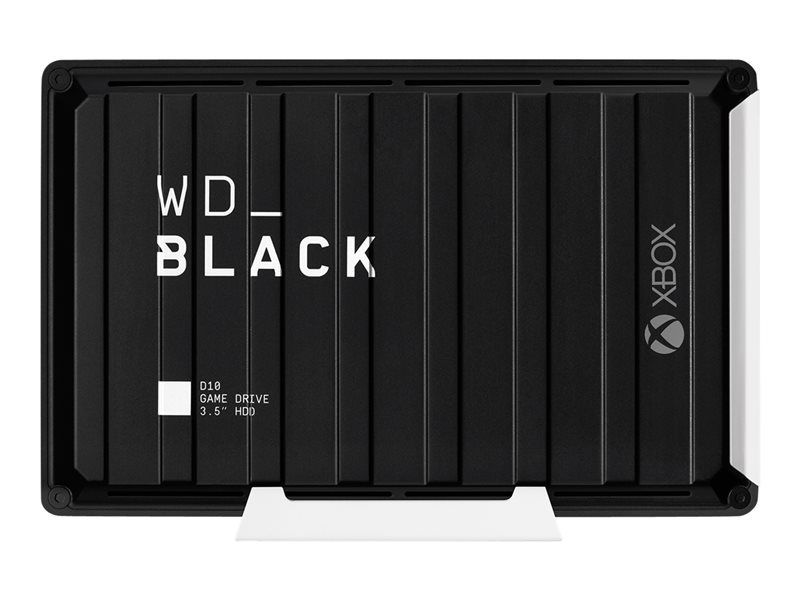 WD Black D10 Game Drive for Xbox One - 12TB External Portable Hard Drive - USB 3.2 Gen 1 - 7200 RPM - Black