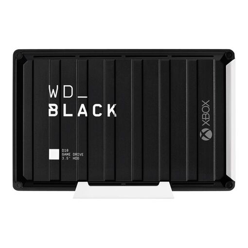 WD Black D10 Game Drive for Xbox One - 12TB External Portable Hard Drive - USB 3.2 Gen 1 - 7200 RPM - Black