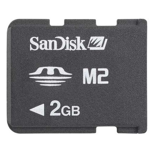 SanDisk 2GB Memory Stick Micro (M2) Flash Card