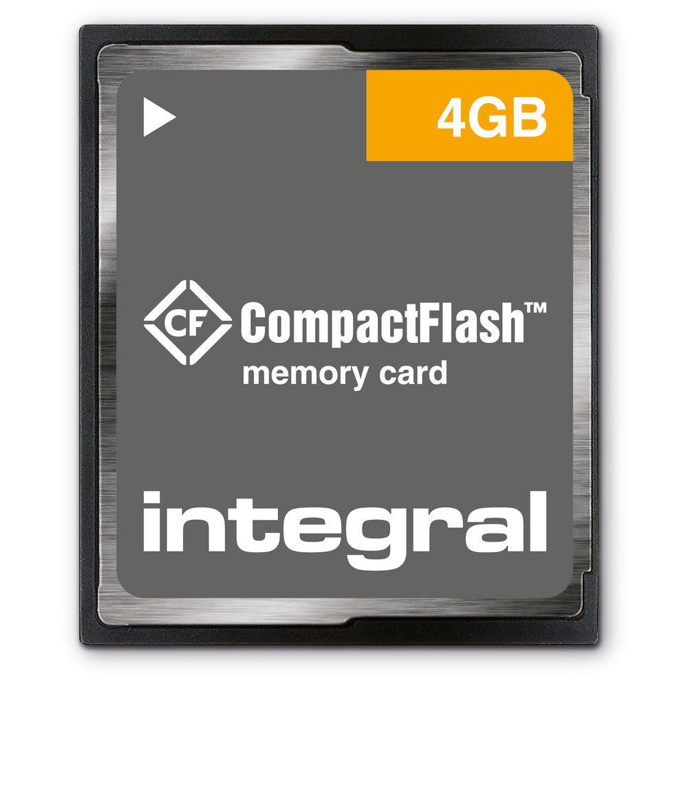Tarjeta de memoria Integral 4 GB CompactFlash