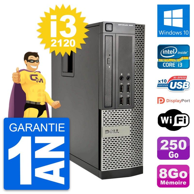 Ordinateur de bureau Dell OptiPlex 990 SFF
