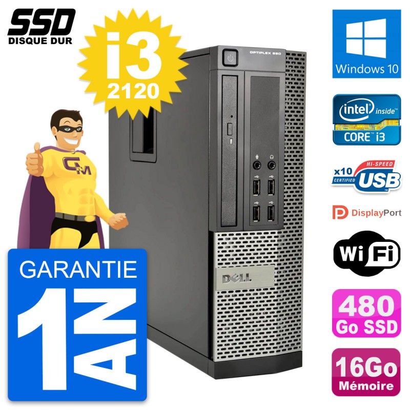 Computadora de escritorio Dell OptiPlex 990 SFF