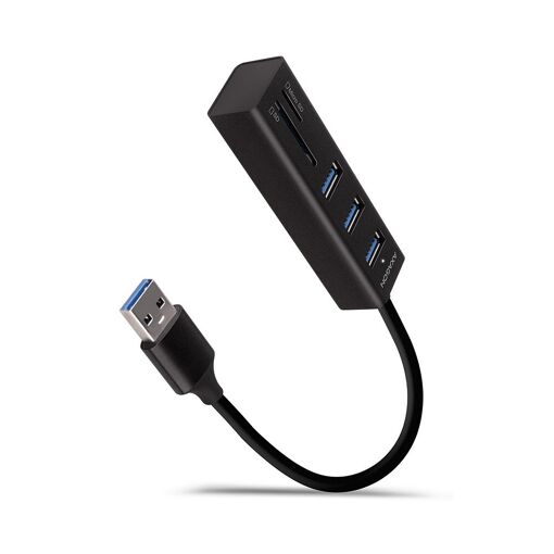 Estación de acoplamiento Axagon HMA-CR3A con cable, USB 3.2 Gen 1 (3.1 Gen 1) Tipo A, Negro