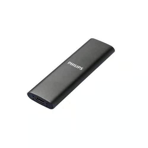 Philips External SSD 1TB, USB3.2, Black