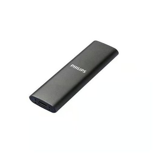 Philips External SSD 1TB, USB3.2, Black
