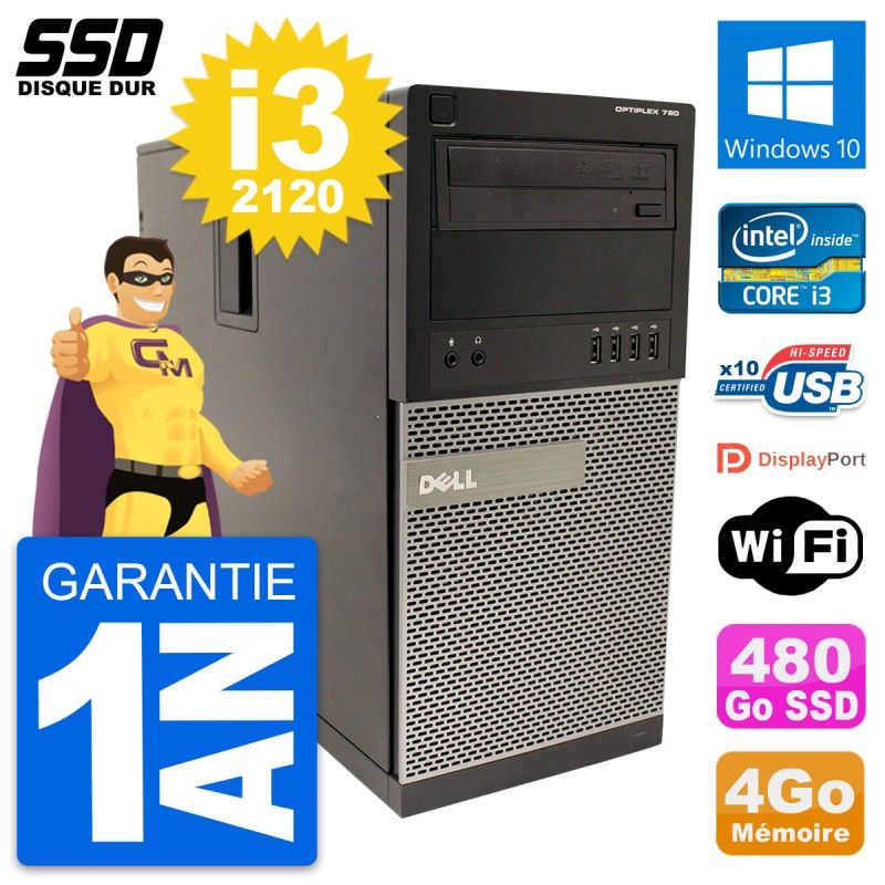 Dell OptiPlex 790 MT Desktop Computer