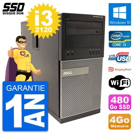 Dell OptiPlex 790 MT Desktop Computer