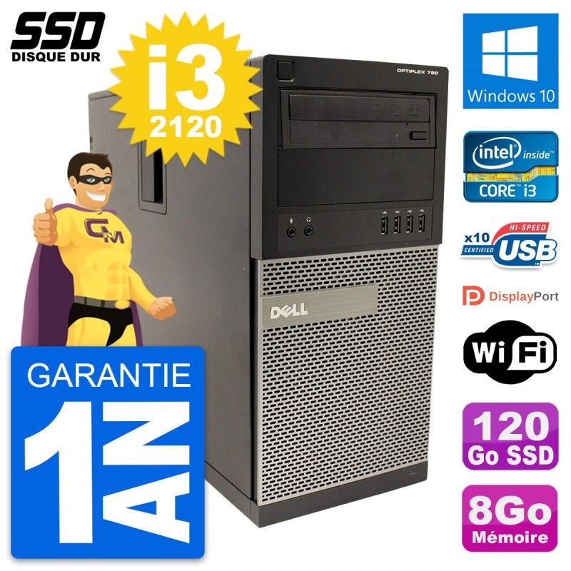 Ordinateur de bureau Dell OptiPlex 790 MT