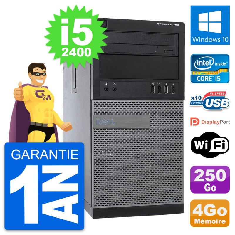 Ordinateur de bureau Dell OptiPlex 790 MT