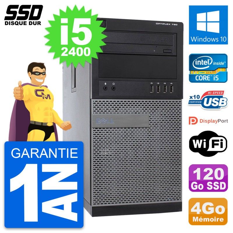 Ordinateur de bureau Dell OptiPlex 790 MT