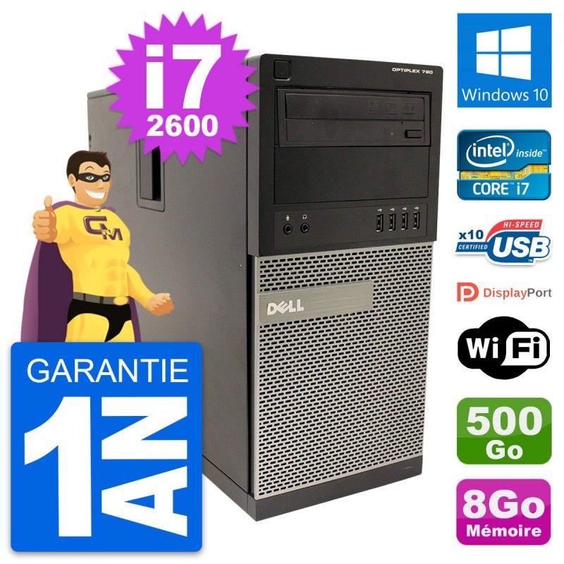 Dell OptiPlex 790 MT Desktop Computer