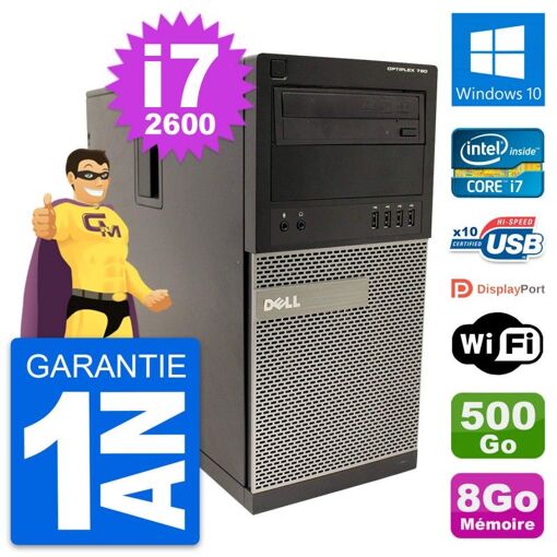 Dell OptiPlex 790 MT Desktop Computer
