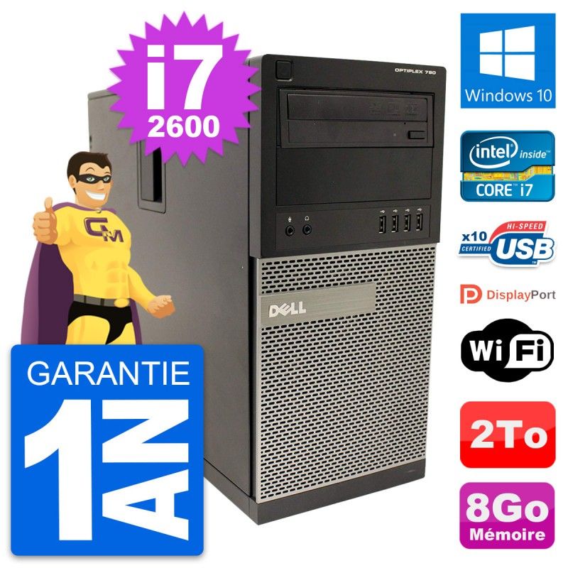 Dell OptiPlex 790 MT Desktop Computer
