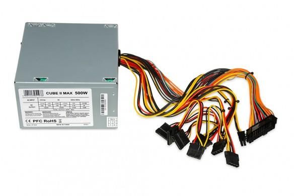 Ibox CUBE II 500W ATX Power Supply - Silver