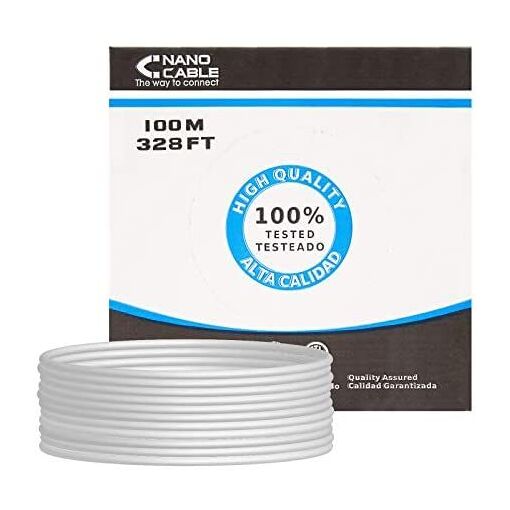 NanoCable 100m Rigid FTP Cat5e Cable