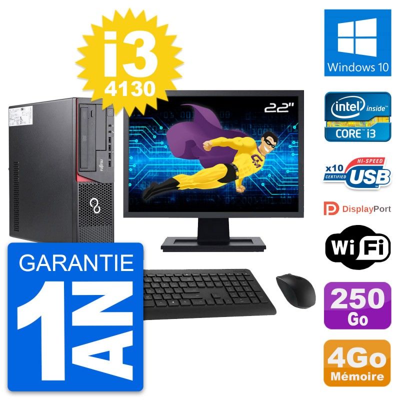 Fujitsu E720 DT 22-Inch Desktop Computer