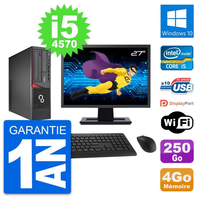 Fujitsu E720 DT 27-Inch Desktop PC