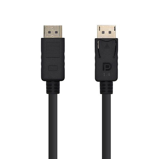AISENS DisplayPort Cable 8K 60Hz, Black, 2m (DP/M-DP/M)