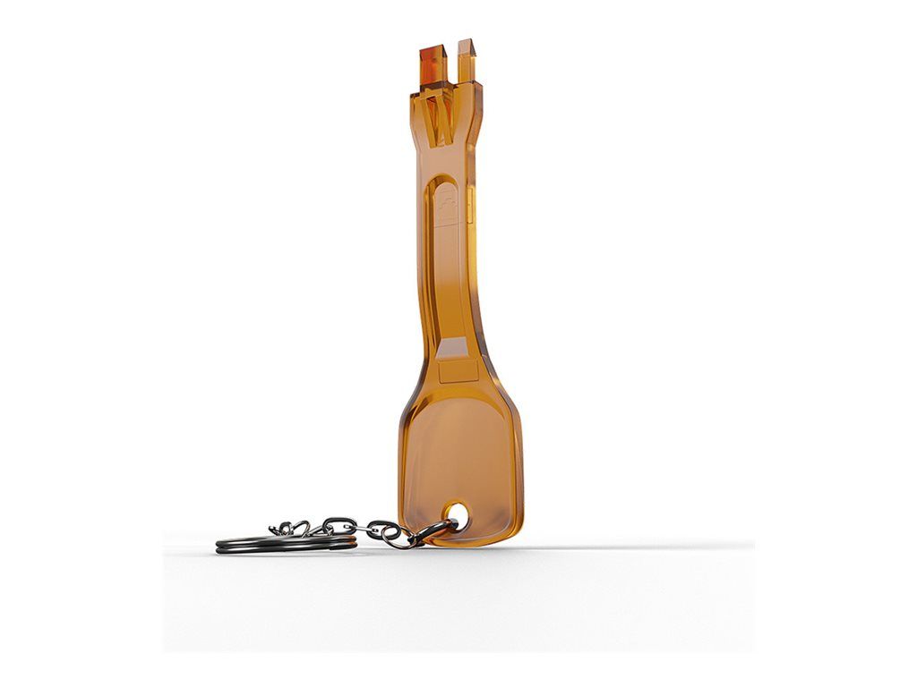 Lindy LAN Port Lock Key - Orange