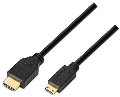 Cable AISENS HDMI de alta velocidad a Mini HDMI, 1,8 m, Negro