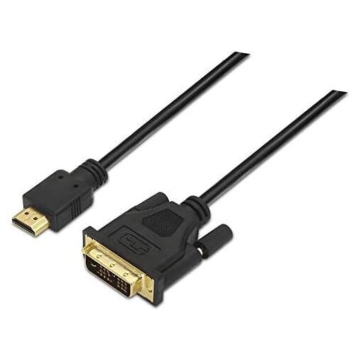 Câble AISENS HDMI à DVI, 1,8 m Noir