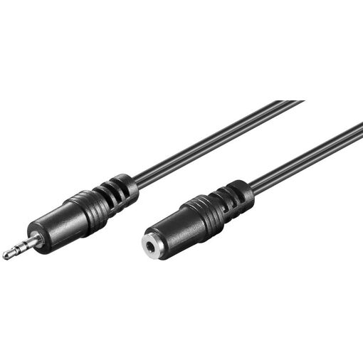 Câble stéréo Goobay 2,5 mm (Jack mâle à femelle), 2 m