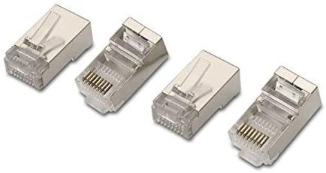 AISENS 8-Wire RJ45 Connector Cat.6 AWG24 (10 Units)