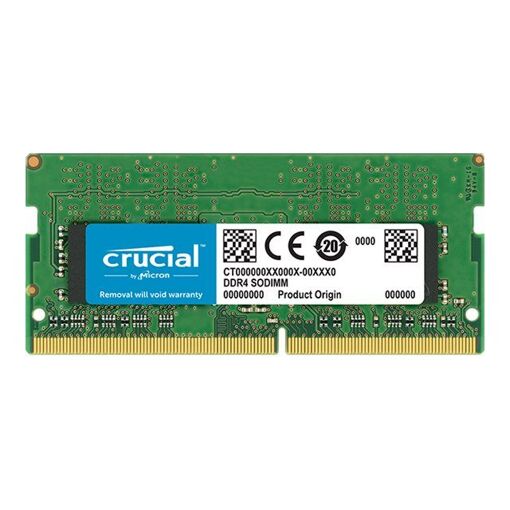 Módulo de memoria DDR4 de Micron Technology - 32GB - SO DIMM 260 pines - 3200MT/s / PC4-25600 - CL22 - 1.2V - Sin búfer - No ECC