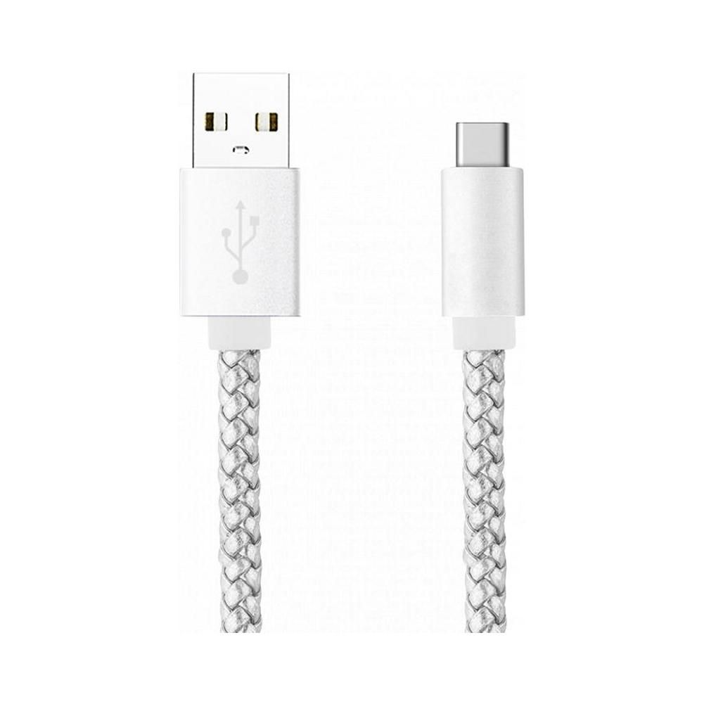 Câble Moxie USB-C Tressé - Argent