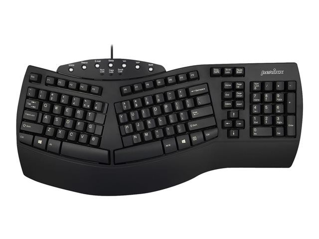 Perixx PERIBOARD-512 USB Keyboard - QWERTZ Black