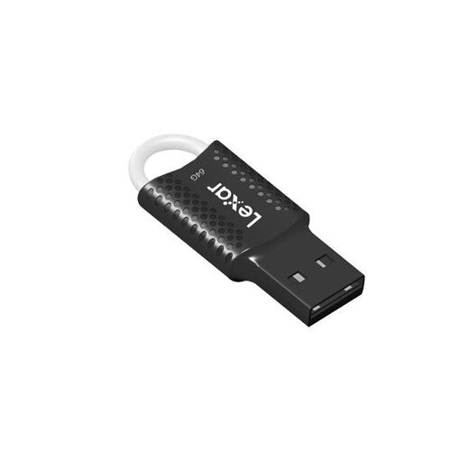 Lexar JumpDrive V40 - USB Flash Drive - 64GB - USB 2.0 - Black