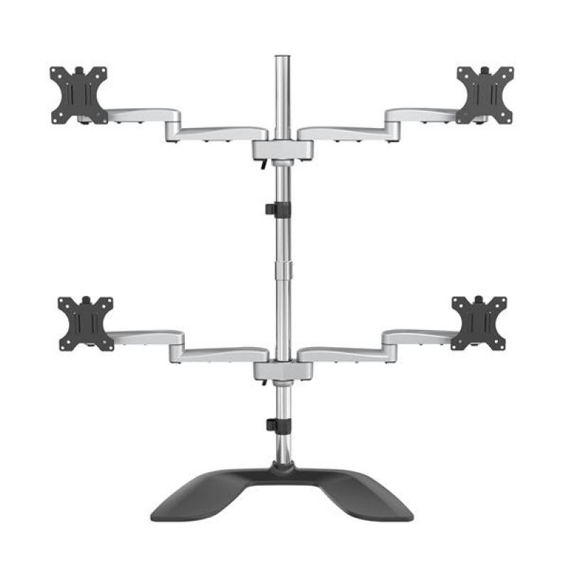 QUAD-MONITOR STAND - VESA MOUNT FOR UP TO 32IN MONITORS