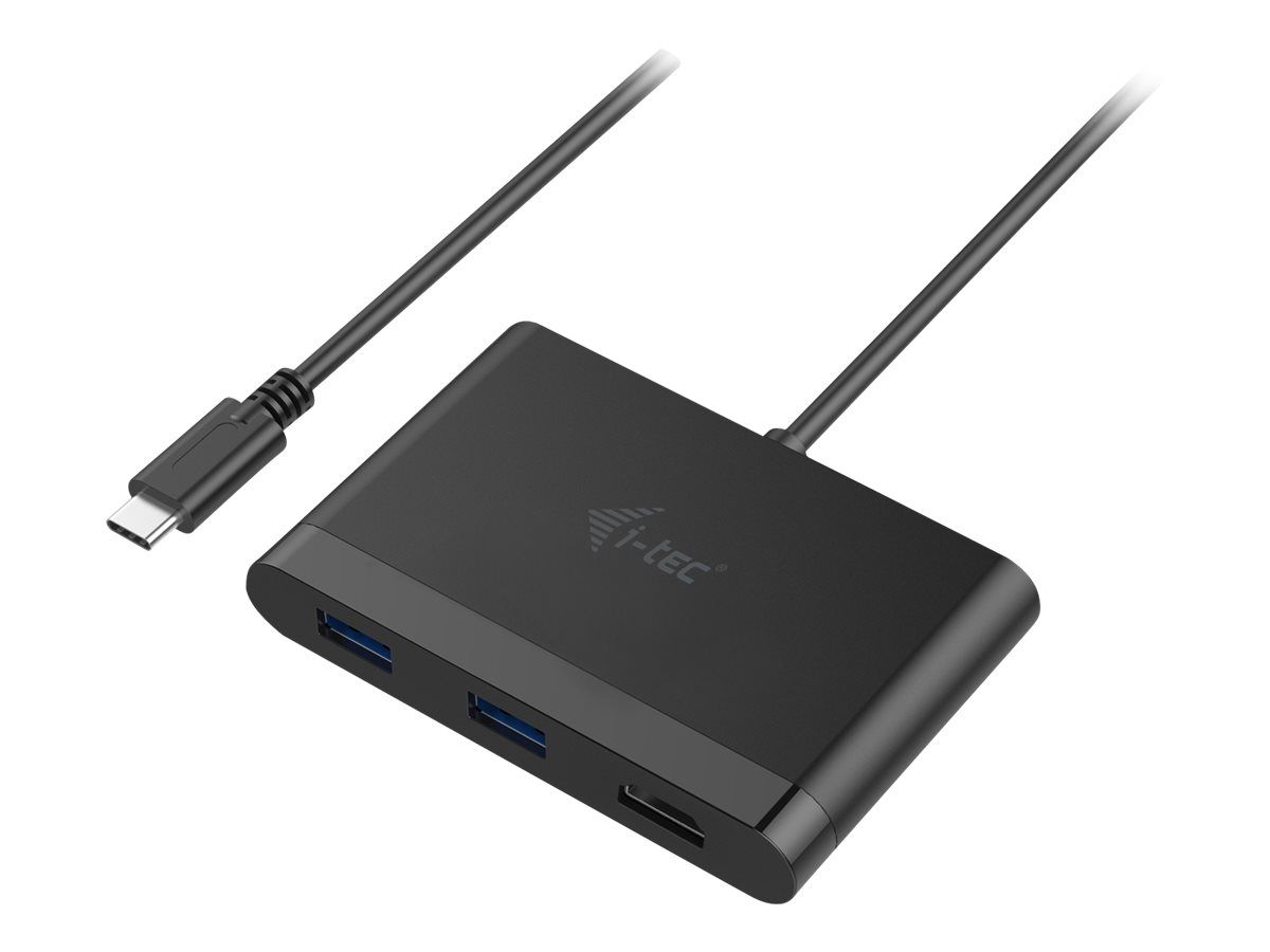 Adaptador i-Tec USB-C a HDMI y USB con función de entrega de energía