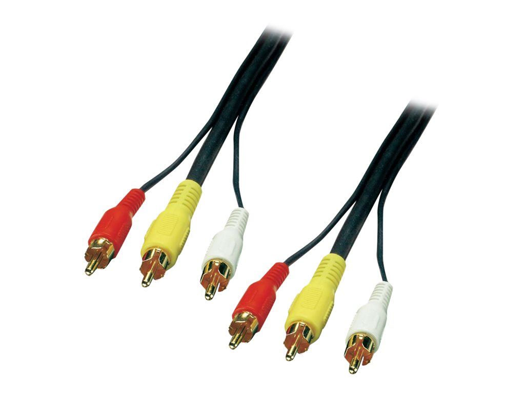 Lindy Premium Video/Audio Cable - 10m Black