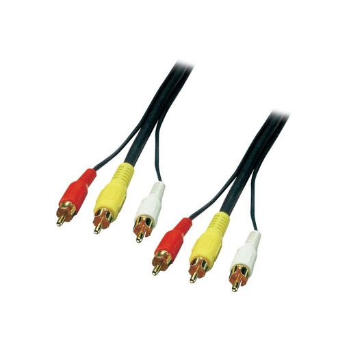 Lindy Premium Video/Audio Cable - 10m Black